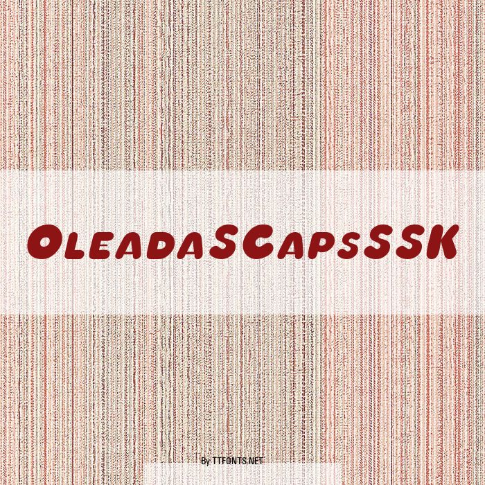 OleadaSCapsSSK example